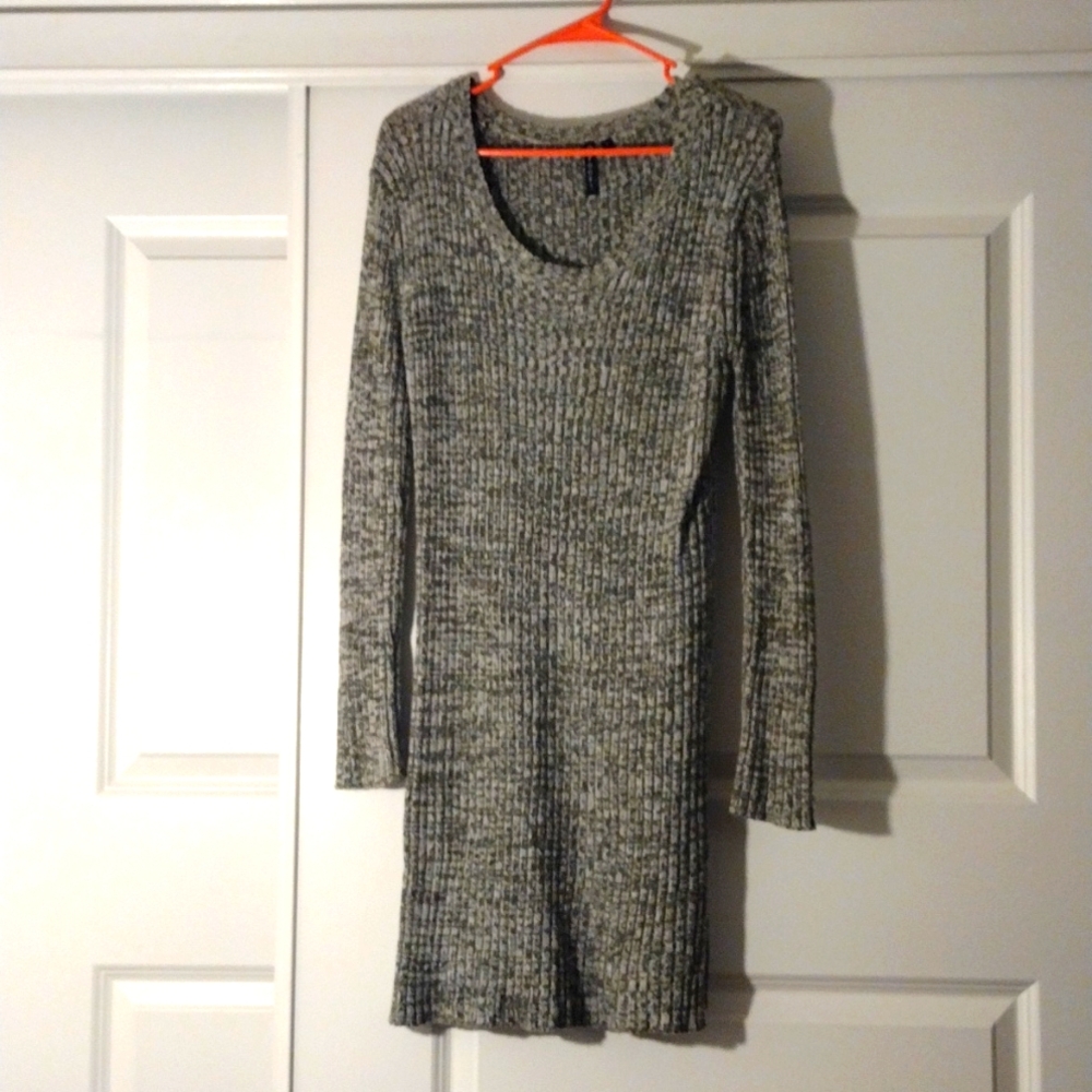 Fitted Sweater Dress